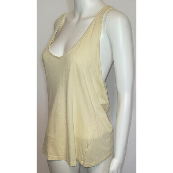 Charlotte Russe Yellow Racerback Tank with Ribbon - Size L - Picture 3 of 10